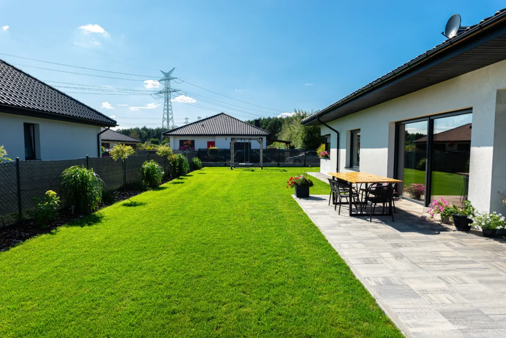 lush green backyard on a sunny day 2026 03 24 08 59 25 utc